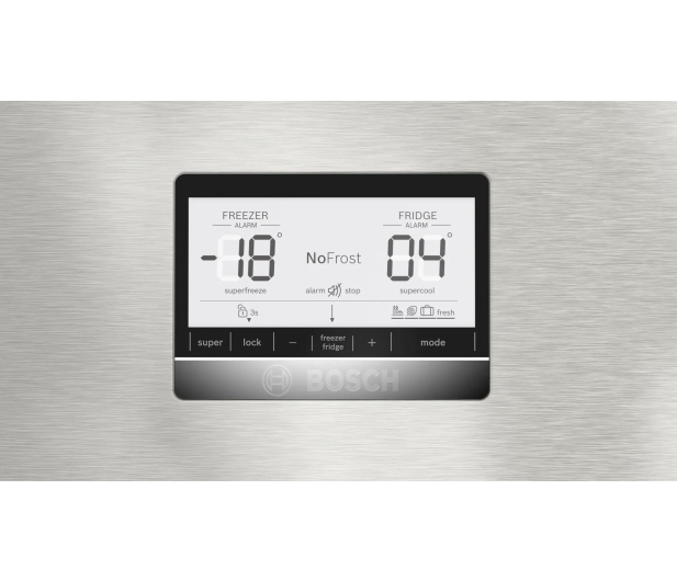 Bosch KGN86AIDR No Frost 186cm Srebrna 86cm Szerokości 631L - 1240987 - zdjęcie 3